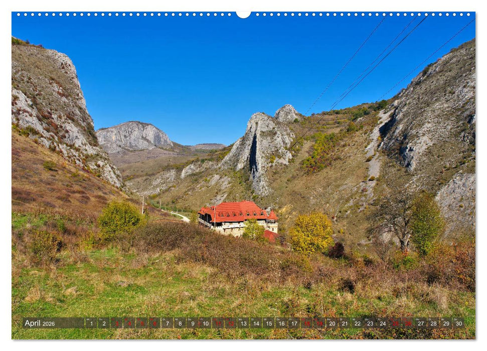 Trascau-Gebirge - Unterwegs im Apuseni-Bergland (CALVENDO Wandkalender 2026)