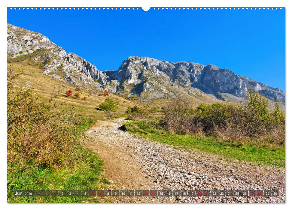 Trascau-Gebirge - Unterwegs im Apuseni-Bergland (CALVENDO Wandkalender 2026)