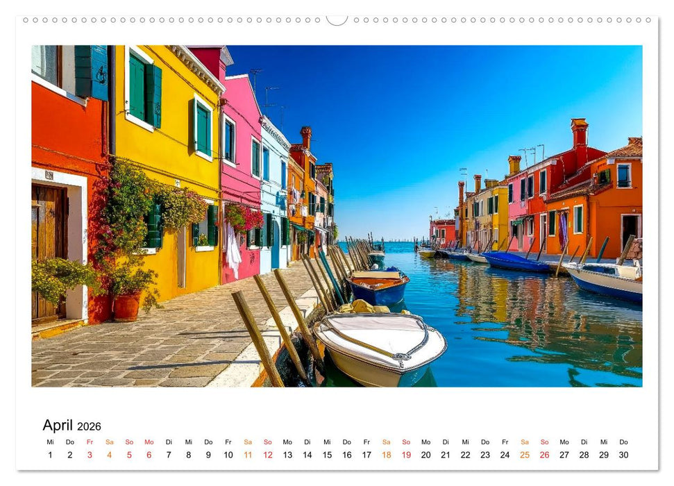 Magische Farbwelten der Erde (CALVENDO Premium Wandkalender 2026)