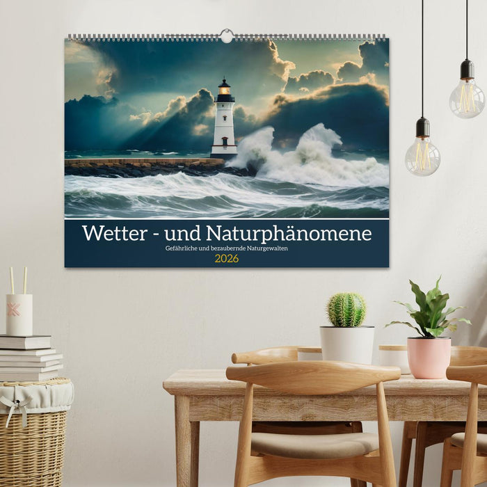 Wetter- und Naturphänomene (CALVENDO Wandkalender 2026)