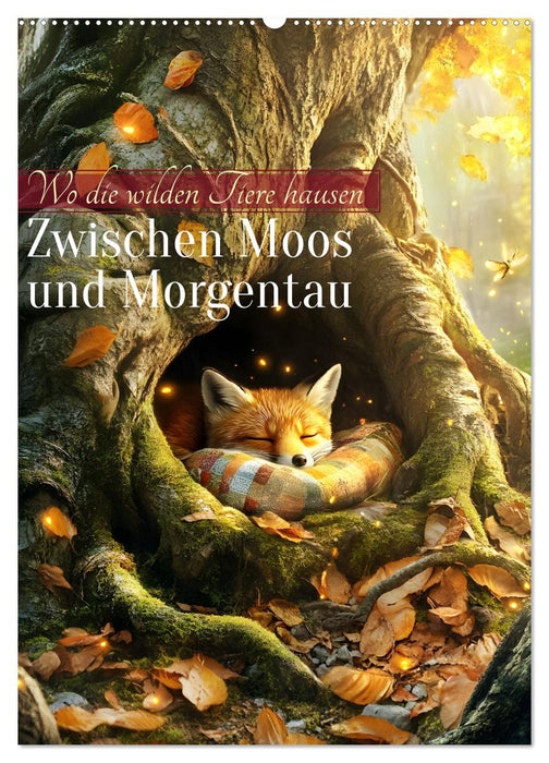 Zwischen Moos und Morgentau (CALVENDO Wandkalender 2026)