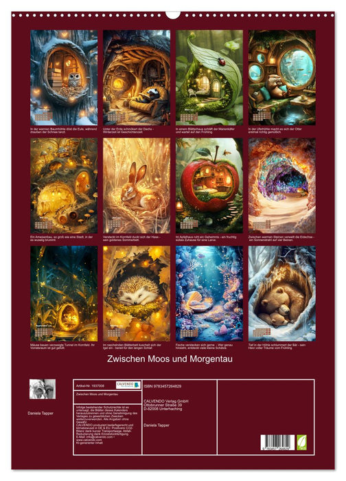 Zwischen Moos und Morgentau (CALVENDO Wandkalender 2026)