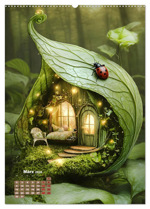 Zwischen Moos und Morgentau (CALVENDO Wandkalender 2026)