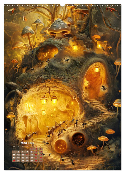 Zwischen Moos und Morgentau (CALVENDO Wandkalender 2026)