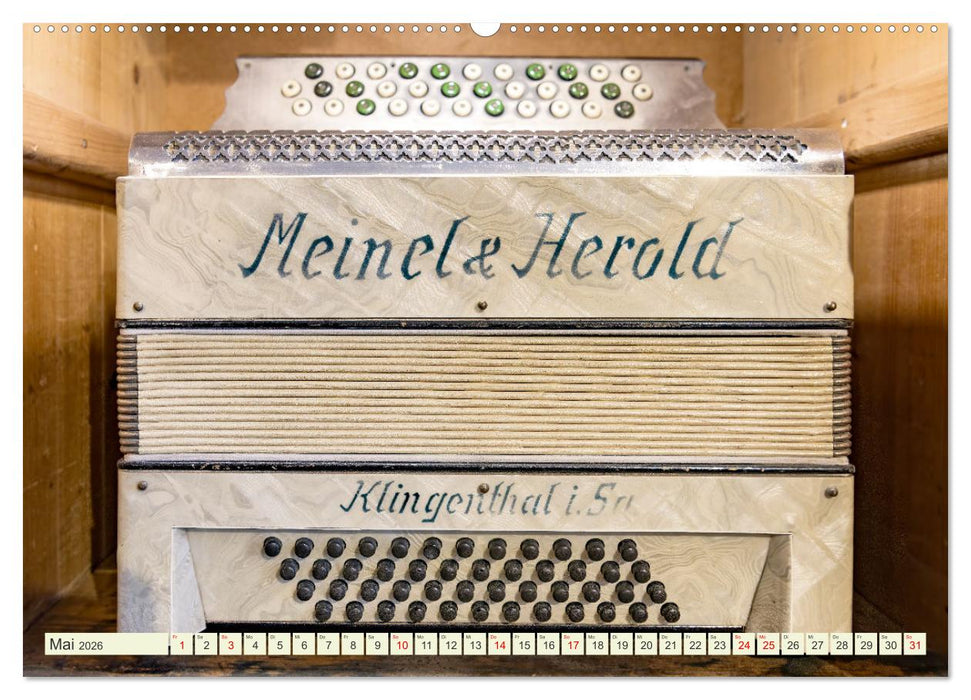 Akkordeon, Hast Du da noch Töne? (CALVENDO Wandkalender 2026)