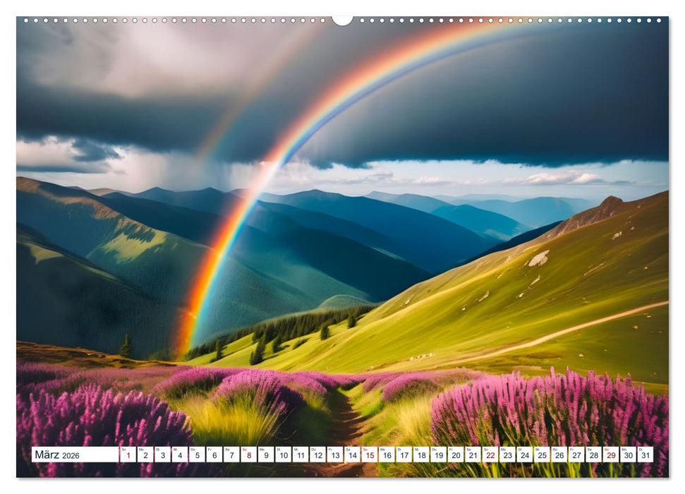 Wetter- und Naturphänomene (CALVENDO Premium Wandkalender 2026)