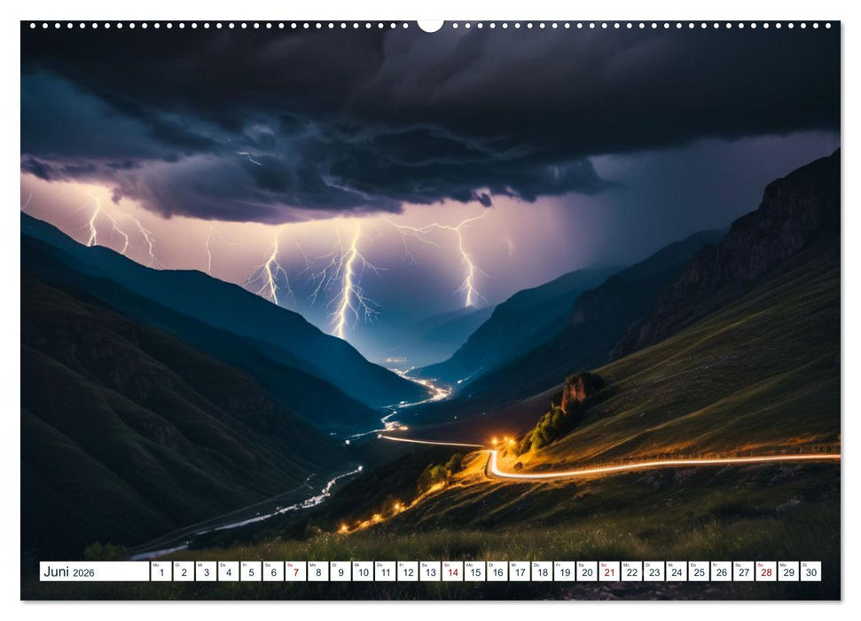 Wetter- und Naturphänomene (CALVENDO Premium Wandkalender 2026)