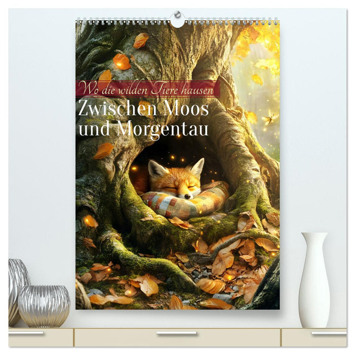 Zwischen Moos und Morgentau (CALVENDO Premium Wandkalender 2026)