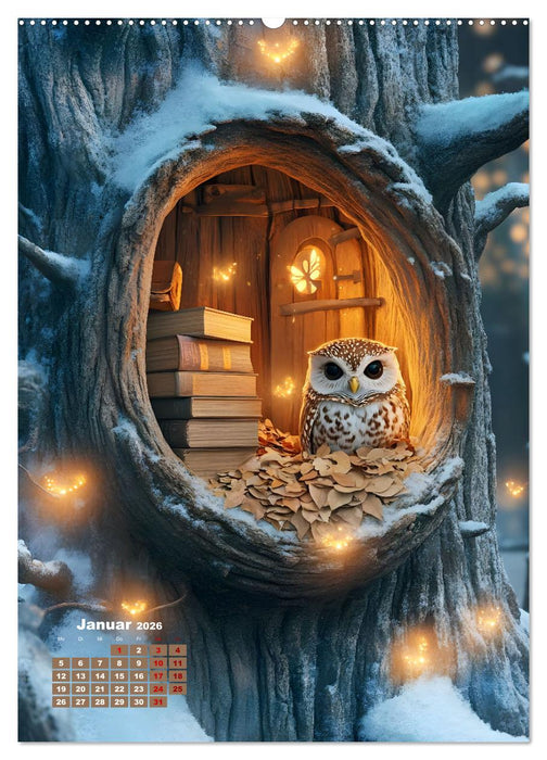 Zwischen Moos und Morgentau (CALVENDO Premium Wandkalender 2026)