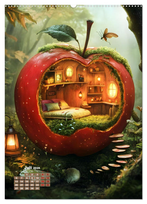 Zwischen Moos und Morgentau (CALVENDO Premium Wandkalender 2026)