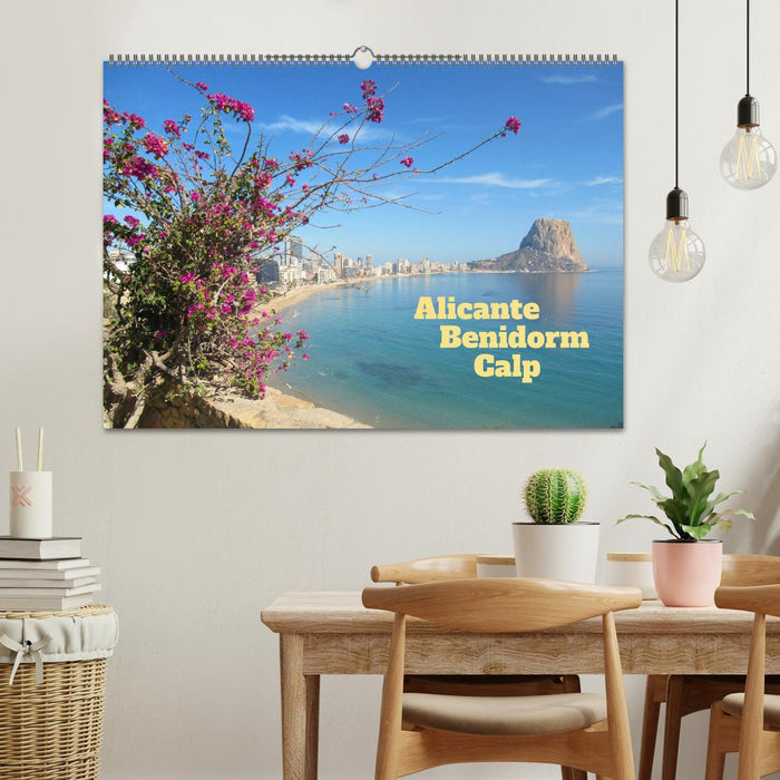 Alicante - Benidorm - Calp (CALVENDO Wandkalender 2026)