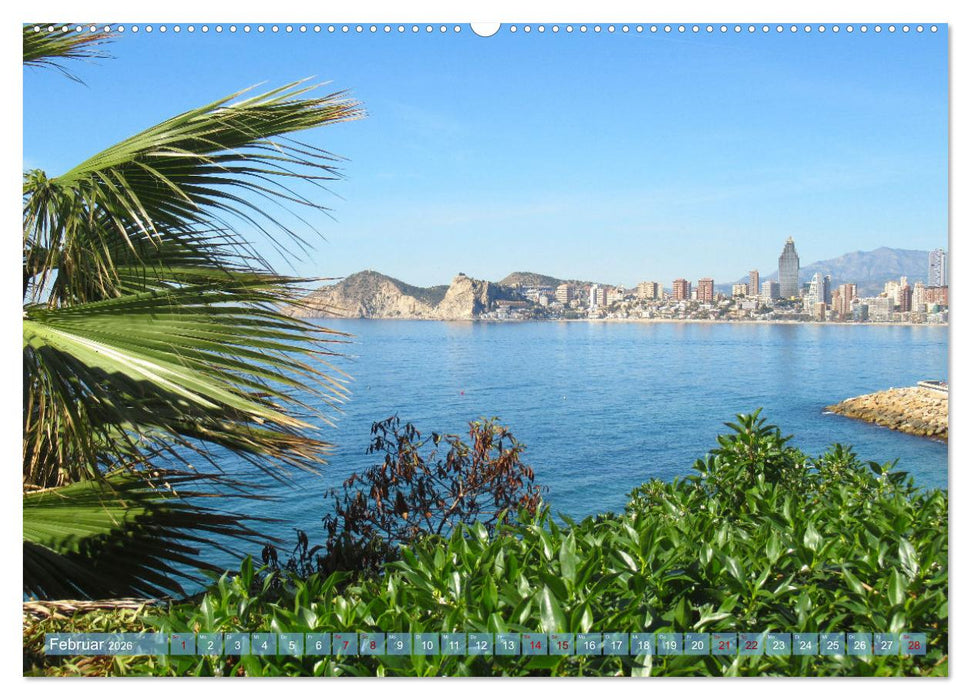 Alicante - Benidorm - Calp (CALVENDO Wandkalender 2026)