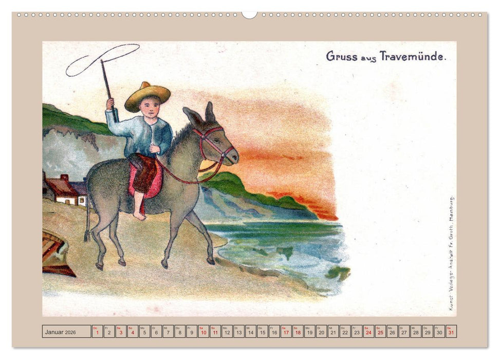 Gruß aus Travemünde (CALVENDO Wandkalender 2026)