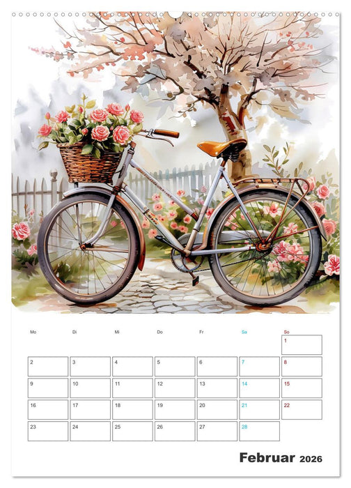Fahrradpoesie (CALVENDO Wandkalender 2026)