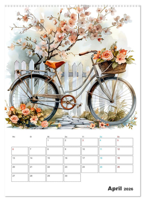 Fahrradpoesie (CALVENDO Wandkalender 2026)