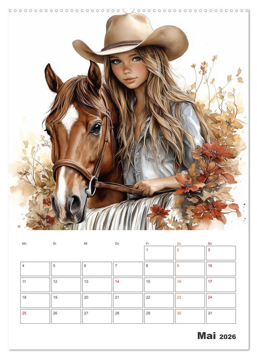 Herzenspferde (CALVENDO Wandkalender 2026)