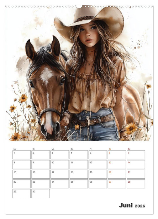 Herzenspferde (CALVENDO Wandkalender 2026)