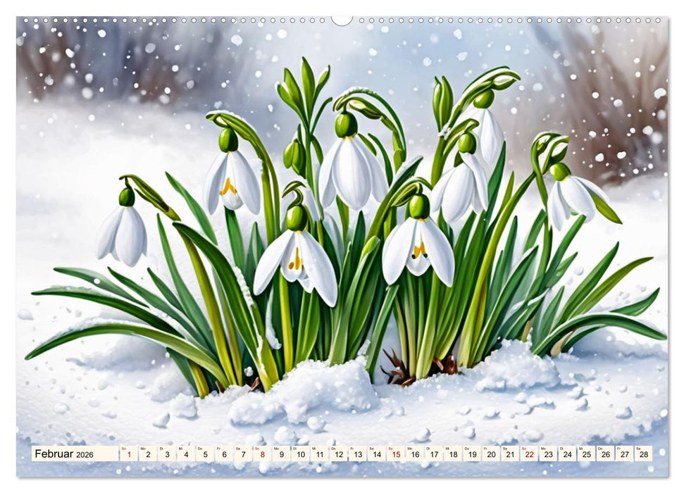 Zauber der Jahreszeiten (CALVENDO Premium Wandkalender 2026)