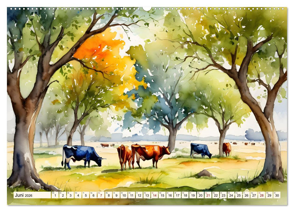 Zauber der Jahreszeiten (CALVENDO Premium Wandkalender 2026)