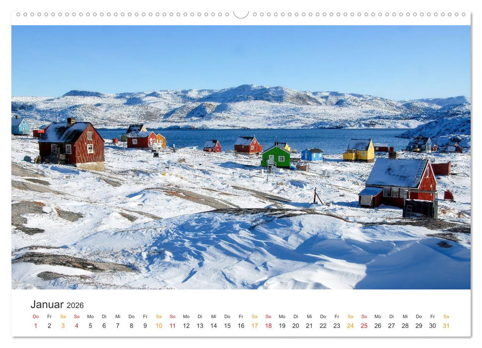 Grönland - Arktische Träume (CALVENDO Wandkalender 2026)