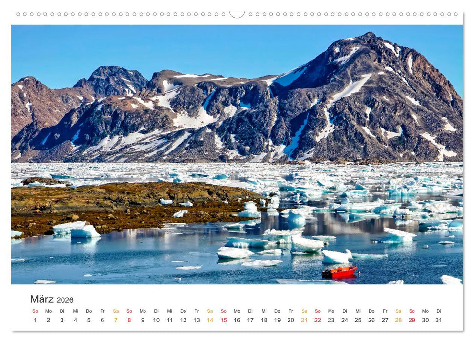 Grönland - Arktische Träume (CALVENDO Wandkalender 2026)