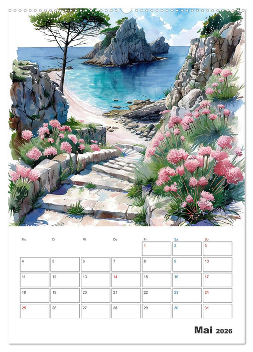 Sand zwischen den Zehen (CALVENDO Wandkalender 2026)