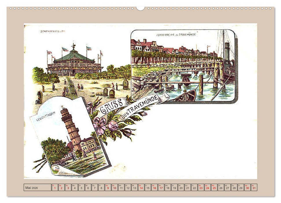 Gruß aus Travemünde (CALVENDO Premium Wandkalender 2026)