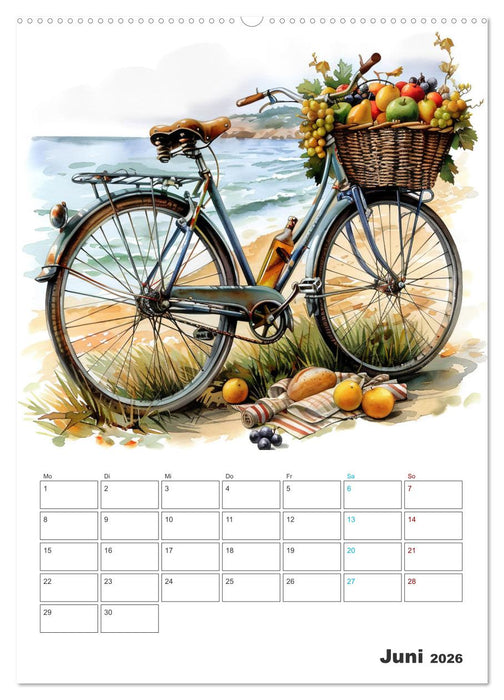 Fahrradpoesie (CALVENDO Premium Wandkalender 2026)