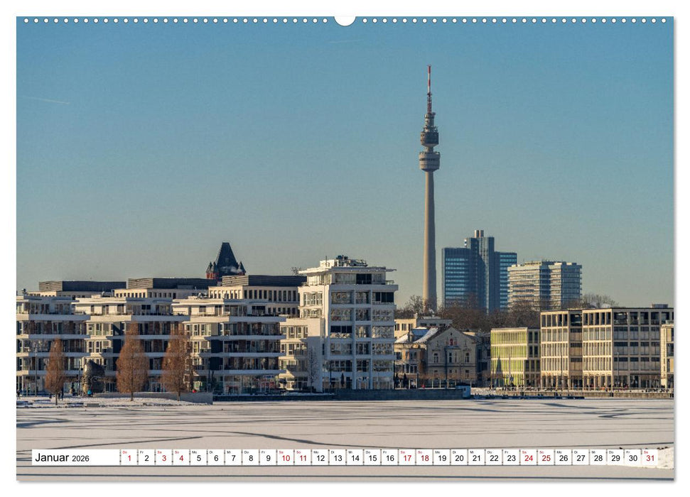 Stadt Dortmund (CALVENDO Premium Wandkalender 2026)