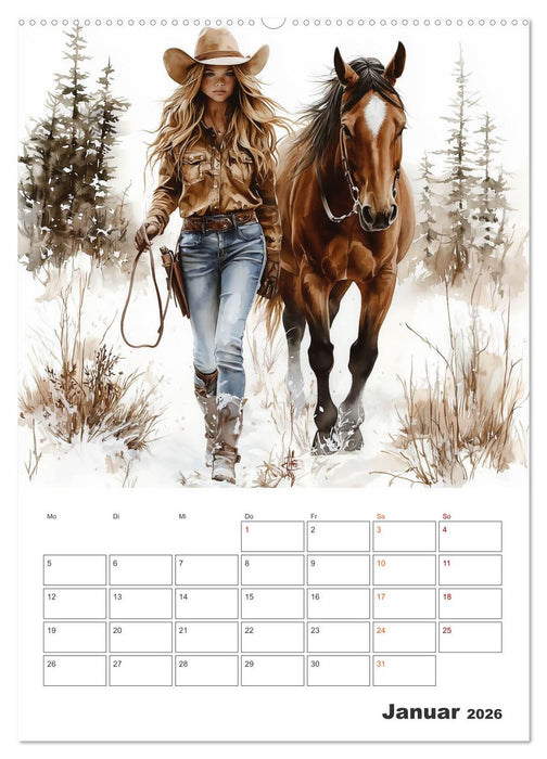 Herzenspferde (CALVENDO Premium Wandkalender 2026)