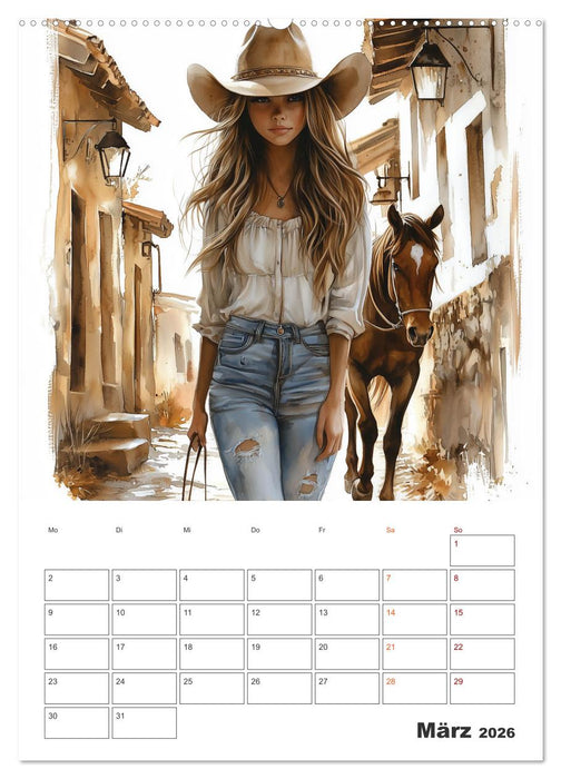 Herzenspferde (CALVENDO Premium Wandkalender 2026)