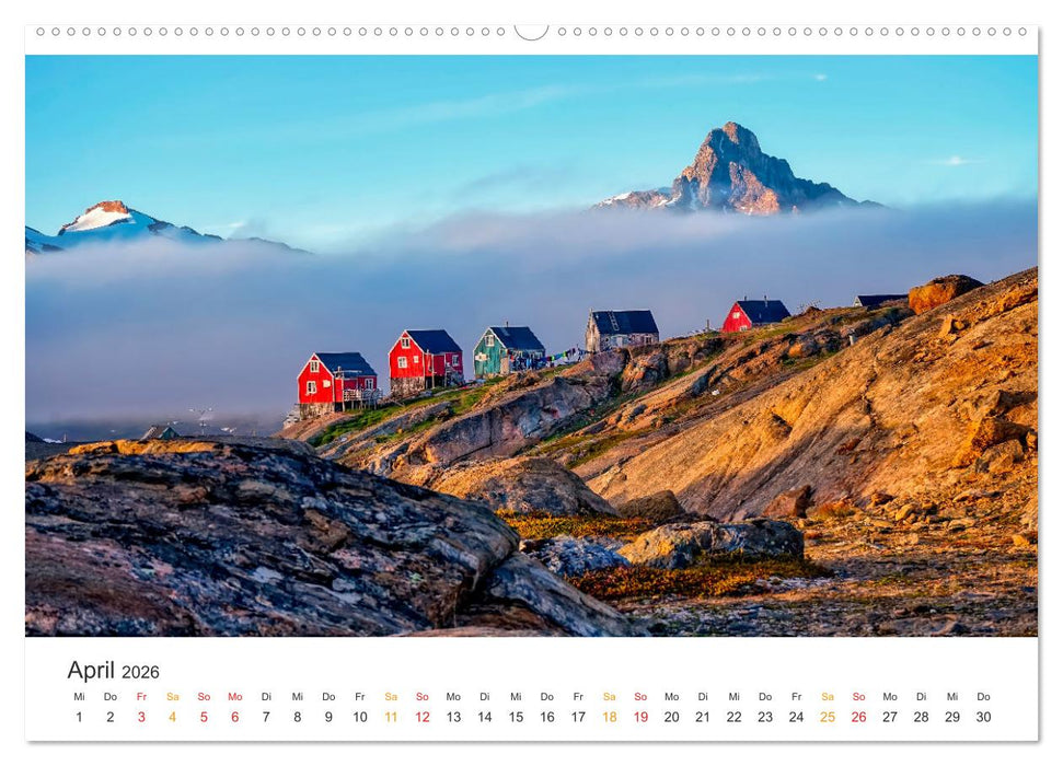 Grönland - Arktische Träume (CALVENDO Premium Wandkalender 2026)