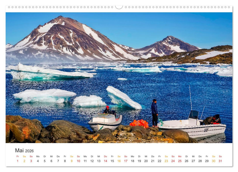 Grönland - Arktische Träume (CALVENDO Premium Wandkalender 2026)