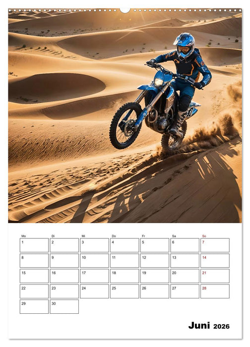 Vollgas und Adrenalin - Motocross-Action pur! (CALVENDO Wandkalender 2026)