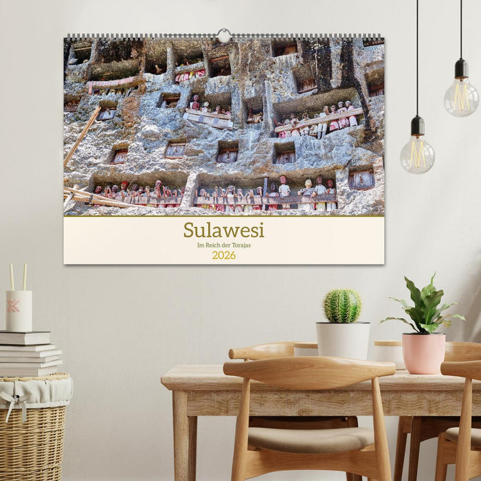 Sulawesi Im Reich der Torajas (CALVENDO Wandkalender 2026)