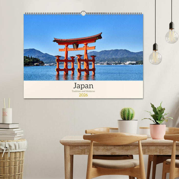 Japan - Traditon und Moderne (CALVENDO Wandkalender 2026)