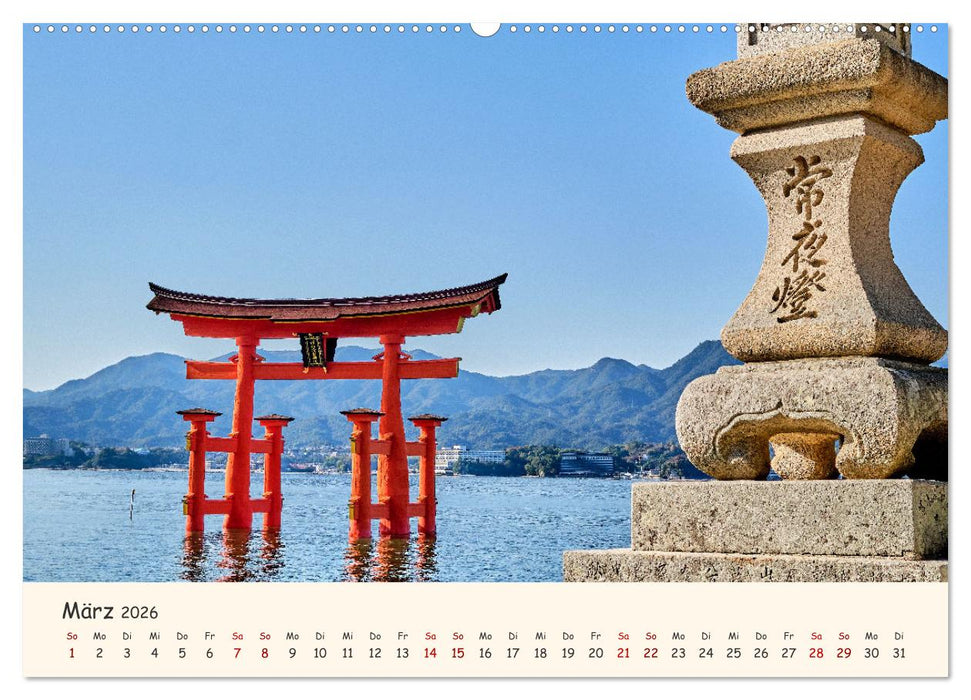 Japan - Traditon und Moderne (CALVENDO Wandkalender 2026)