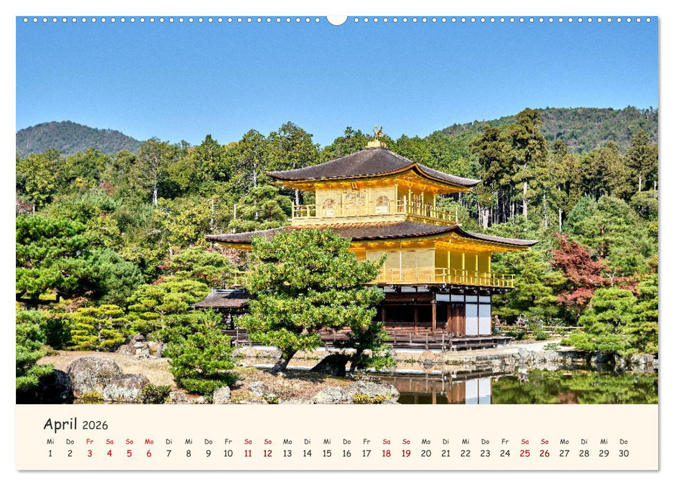 Japan - Traditon und Moderne (CALVENDO Wandkalender 2026)