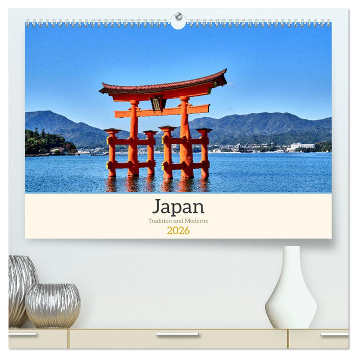 Japan - Traditon und Moderne (CALVENDO Premium Wandkalender 2026)