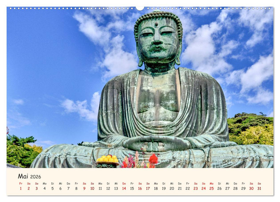 Japan - Traditon und Moderne (CALVENDO Premium Wandkalender 2026)