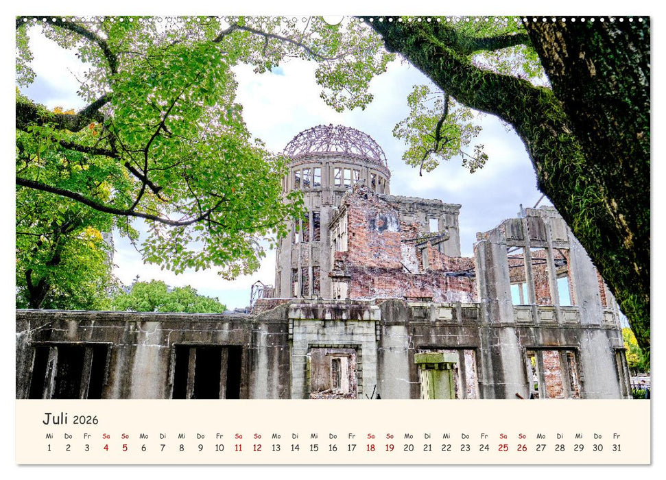Japan - Traditon und Moderne (CALVENDO Premium Wandkalender 2026)