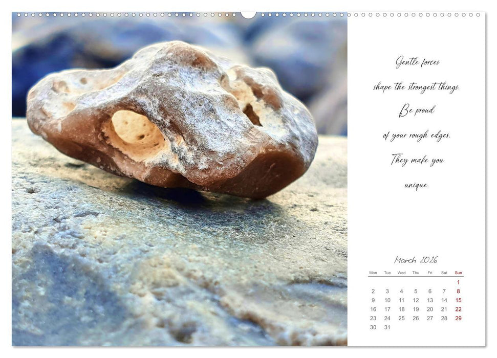 Golden breaks with mindfulness (CALVENDO Premium-Calendar 2026)
