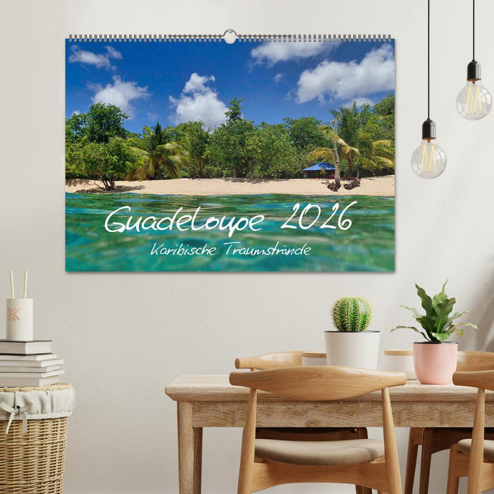 Goadeloupe - Karibische Traumstrände (CALVENDO Wandkalender 2026)