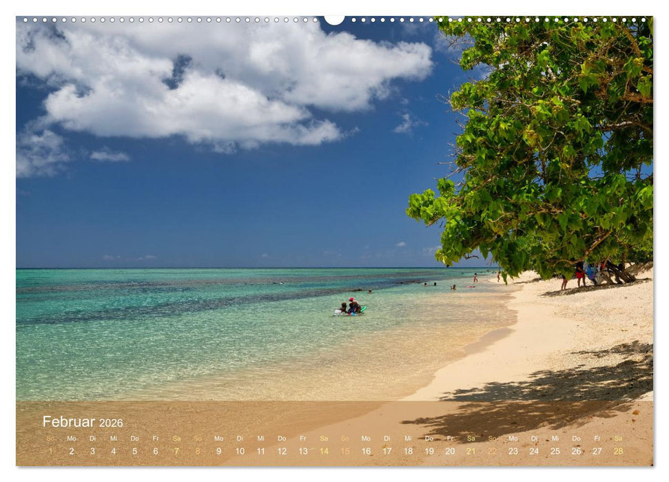 Guadeloupe - Karibische Traumstrände (CALVENDO Premium Wandkalender 2026)