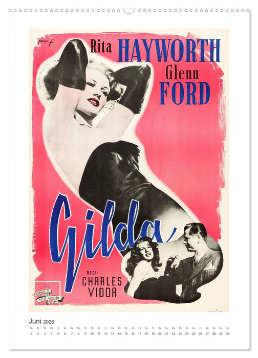 Eric Rohman - Filmgeschichte in Plakaten (CALVENDO Wandkalender 2026)