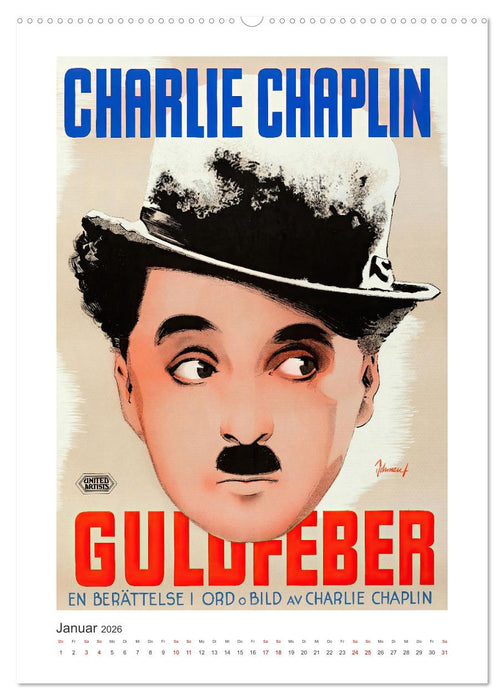 Eric Rohman - Filmgeschichte in Plakaten (CALVENDO Premium Wandkalender 2026)