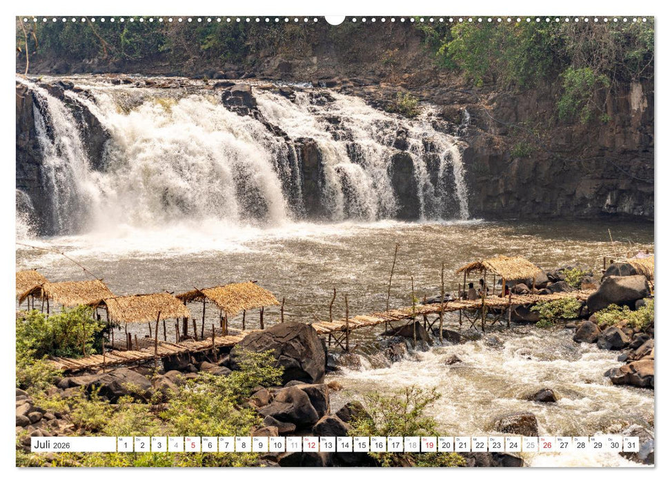 Südostasien - Laos (CALVENDO Premium Wandkalender 2026)