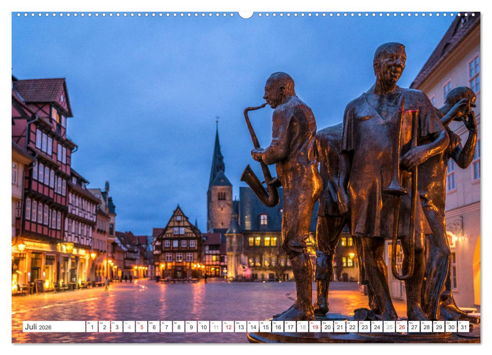 Deutsche Bundesländer - Sachsen-Anhalt (CALVENDO Premium Wandkalender 2026)