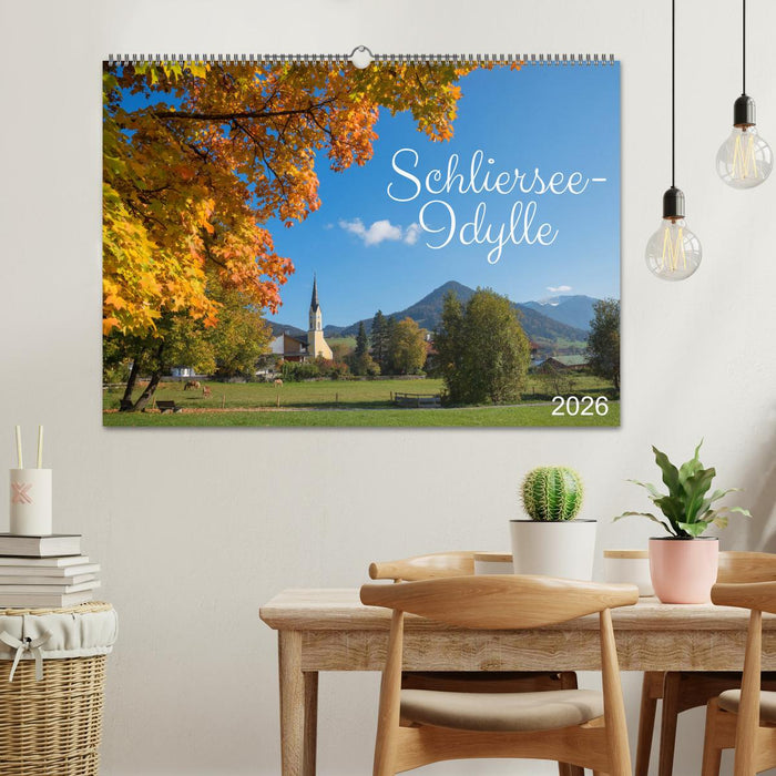 Schliersee-Idylle (CALVENDO Wandkalender 2026)