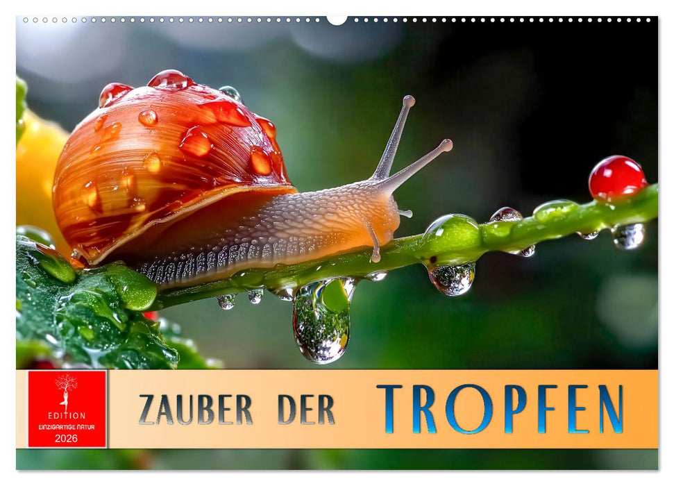 Zauber der Tropfen (CALVENDO Wandkalender 2026)